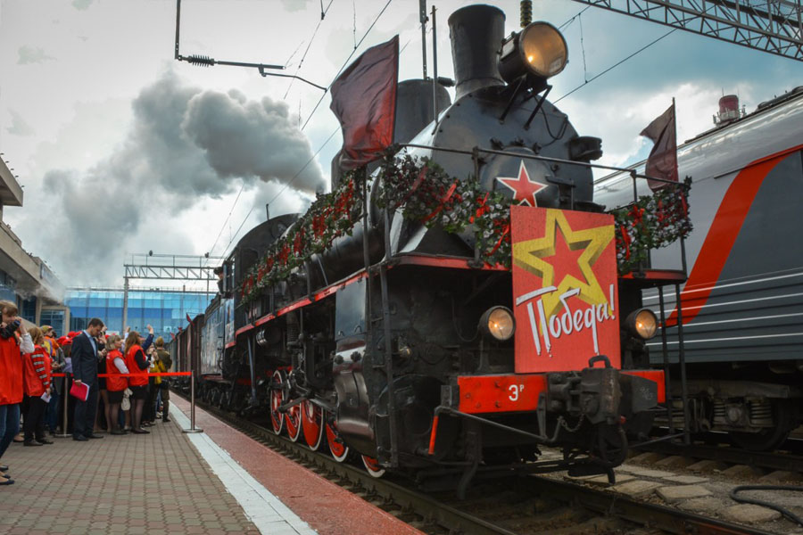 Ретро-поезд «Победа» прибудет на станцию Кавказская 1 мая